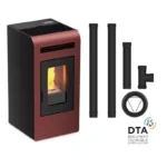 Pack poêle à granulés canalisable Cayenne + Kit de raccordement sortie arrière 14 Kw – Image 13