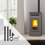 Pack poêle à granulés ETNA Luxe Cayenne + Kit de raccordement sortie arrière 14 Kw – Image 4
