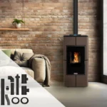 Poêle à granulés étanche canalisable Tendenza + Kit conduits concentrique sortie arrière 10 Kw – Image 4