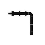 Pack poêle à granulés étanche Vulcano Up + Kit conduits concentrique sortie dessus 10.8 Kw – Image 8