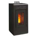 Pack Poêle à granulés étanche ETNA Vulcano EVO + Kit conduits concentrique sortie arrière  12 Kw – Image 2