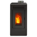 Pack Poêle à granulés étanche ETNA Vulcano EVO + Kit conduits concentrique sortie arrière  12 Kw – Image 3