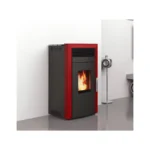 Pack poêle à granulés hydro Baracuda Commo + Kit de raccordement sortie arrière 15 Kw – Image 4