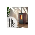 Pack poêle à granulés ETNA Little + Kit de raccordement sortie arrière 6 Kw
