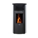 Poêle à granulés silencieux étanche Roméo + Kit conduits concentrique sortie arrière - 8 Kw – Image 4