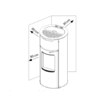Poêle à granulés Aduro P1 8 KW – Image 3