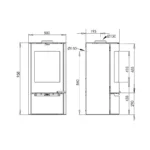Poêle à Bois Aduro 9.1 - 6 Kw – Image 5