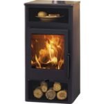 Poêle à bois Panadero Altea avec chauffe plat - 5.9 Kw – Image 4