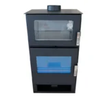 Poêle à bois avec four ETNA Carrio Inox - 9 Kw – Image 4