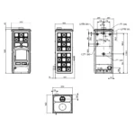 Poêle à bois bouilleur La Nordica Loriet S DSA - 17 Kw – Image 4