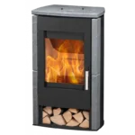 Poêle à bois FirePlace Brasil Pierre Ollaire - 6 Kw – Image 3