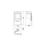 Poêle à bois Panadero Coral 3V - 5.4 Kw – Image 3