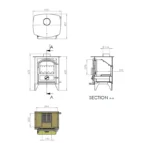 Poêle à bois ETNA Cottio - 7.5 Kw – Image 2