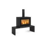 Poêle à bois La Nordica Dante 5.0 - 12.4 Kw – Image 6