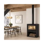 Poêle à bois La Nordica Dante con portalegna - 12.4 Kw – Image 2