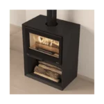 Poêle à bois La Nordica Dante con portalegna - 12.4 Kw – Image 3