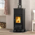 Poêle à bois La Nordica Emiliana Steel  6.5 Kw