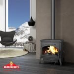 Poêle à bois en fonte - BRONPI Etna 11.3 kW – Image 2