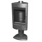 Poêle à Bois Godin Equirre Pied Tournant 8 Kw – Image 2