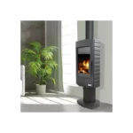 Poêle à Bois Godin Equirre Pied Tournant 8 Kw