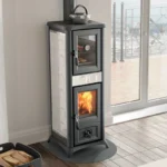 Poêle à bois avec four La Nordica Gemma Forno 5.0 Ceramica - 7.3 Kw