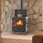 Poêle à bois avec chauffe plat La Nordica Isetta Con Cerchi EVO 4.0 - 7.3 Kw