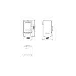 Poêle à bois Panadero Lys - 6.3 Kw – Image 3