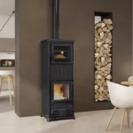Poêle à bois avec four La Nordica Nova Forno Steel 12 KW