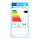 Poêle à bois avec four La Nordica Nova Forno Steel 12 KW – Image 5