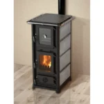 Poêle à bois MBS Olympia Pierre Ollaire avec four et plaque de cuisson  - 12.2 Kw