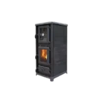 Poêle à bois avec four et plaque de cuisson MBS Olympia Plus - 13 Kw – Image 4