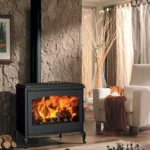 Poêle à bois ave chauffe plat Panadero Provence - 9.8 Kw