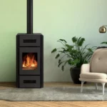 Poêle à bois Stove Italia Romana option ventilateur 8 Kw – Image 6