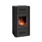 Poêle à bois Stove Italia Romana option ventilateur 8 Kw – Image 7