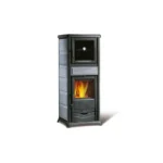 Poêle à bois avec four La Nordica Rossella Plus Forno 5.0 Pietra - 9.4 Kw – Image 2