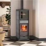 Poêle à bois avec four La Nordica Rossella Plus Forno 5.0 Pietra - 9.4 Kw