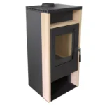 Poêle à bois MBS VEGA pierre de sable - 6 Kw – Image 2