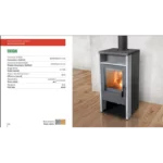 Poêle à bois MBS VEGA pierre ollaire - 6 Kw – Image 3