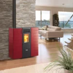 Poêle à granulés canalisable extra plat ETNA Fango 8 Kw – Image 2