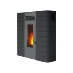 Poêle à granulés canalisable extra plat ETNA Pinarello 12 Kw – Image 2