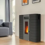 Poêle à granulés canalisable extra plat ETNA Pinarello 12 Kw