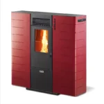 Poêle à granulés canalisable extra plat ETNA Ricanto 10 Kw – Image 2