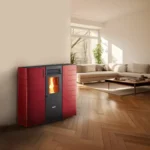 Poêle à granulés canalisable extra plat ETNA Ricanto 10 Kw