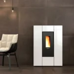 Poêle à granulés Canalisable Extraflame Marilena Plus AD Crystal 8 Kw
