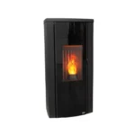 Poêle à granulés étanche (sortie dessus concentrique) Etna Luxe Cristallo Silenzio Up 9.2 Kw – Image 4