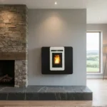 Poêle à granulés étanche extra plat Veloce 6 Kw – Image 6