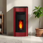 Poêle à granulés étanche hydro ETNA Riva 19.8 Kw