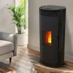 Poêle à granulés étanche France Flamme Prévert sortie arrière 8 Kw – Image 2