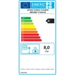 Poêle à granulés étanche France Flamme Prévert sortie dessus concentrique 8 Kw – Image 6