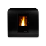 Poêle à Granulés extra plat Canalisable Ecoforest Venecia 13.1 Kw – Image 2